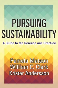 Pursuing Sustainability_cover