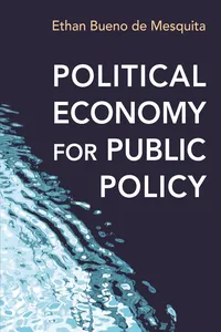 Political Economy for Public Policy_cover
