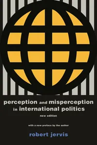 Perception and Misperception in International Politics_cover