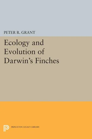 [PDF] Ecology and Evolution of Darwin's Finches (Princeton Science ...