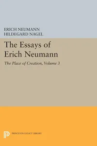 The Essays of Erich Neumann, Volume 3_cover