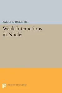 Weak Interactions in Nuclei_cover