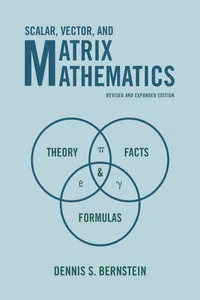 Scalar, Vector, and Matrix Mathematics_cover