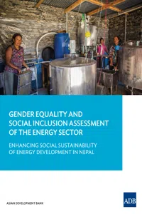 Gender Equality and Social Inclusion Assessment of the Energy Sector_cover