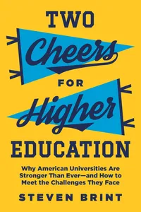 Two Cheers for Higher Education_cover