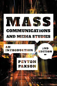 Mass Communications and Media Studies_cover