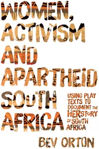 Women, Activism and Apartheid South Africa_cover