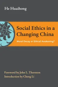 Social Ethics in a Changing China_cover