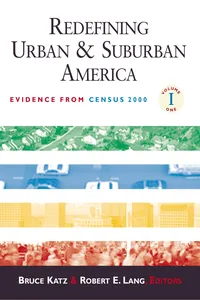 Redefining Urban and Suburban America_cover