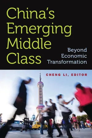 Book cover image for: China's Emerging Middle Class
