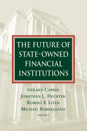 Book cover image for: The Future of State-Owned Financial Institutions