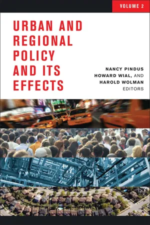 Book cover image for: Urban and Regional Policy and its Effects