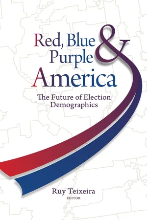 Book cover image for: Red, Blue, and Purple America