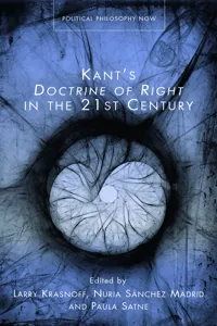 Kant's Doctrine of Right in the Twenty-first Century_cover