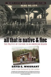 All That Is Native and Fine_cover