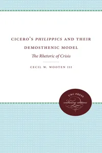 Cicero's Philippics and Their Demosthenic Model_cover