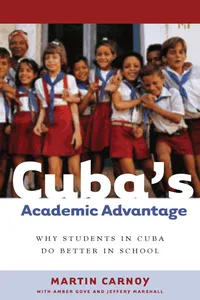 Cuba's Academic Advantage_cover