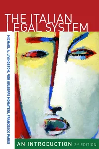 The Italian Legal System_cover