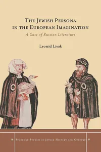 The Jewish Persona in the European Imagination_cover
