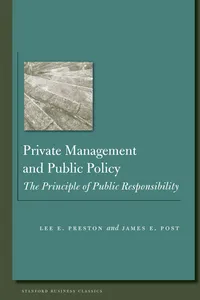 Private Management and Public Policy_cover