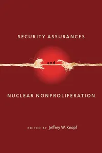 Security Assurances and Nuclear Nonproliferation_cover