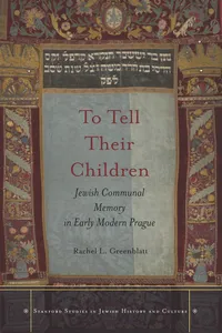 To Tell Their Children_cover