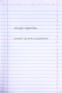 What Is Philosophy?_cover