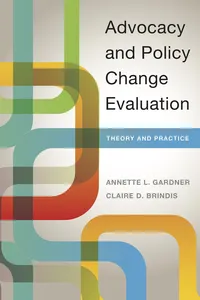Advocacy and Policy Change Evaluation_cover