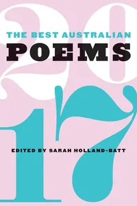 The Best Australian Poems 2017_cover