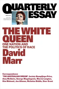 Quarterly Essay 65 The White Queen_cover