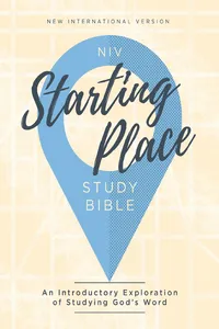 NIV, Starting Place Study Bible_cover