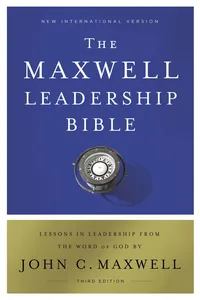 NIV, Maxwell Leadership Bible, 3rd Edition_cover