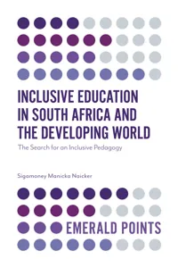 Inclusive Education in South Africa and the Developing World_cover