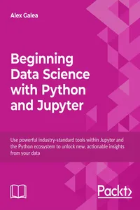 Beginning Data Science with Python and Jupyter_cover