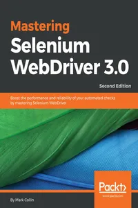 Mastering Selenium WebDriver 3.0_cover