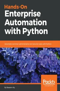 Hands-On Enterprise Automation with Python._cover