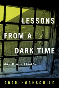 Lessons from a Dark Time and Other Essays_cover