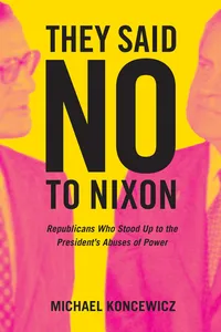 They Said No to Nixon_cover