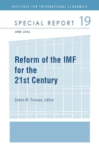 Reform of the IMF for the 21st Century_cover