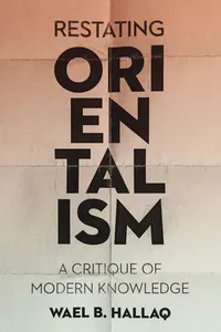 Restating Orientalism_cover
