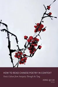 How to Read Chinese Poetry in Context_cover