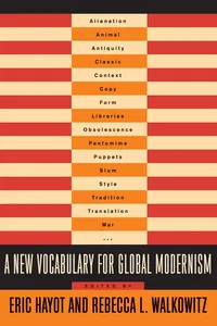 A New Vocabulary for Global Modernism_cover