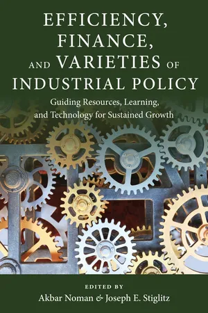 Efficiency, Finance, and Varieties of Industrial Policy