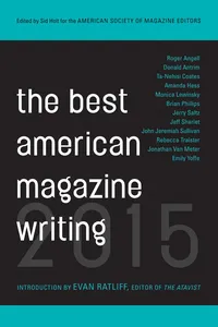 The Best American Magazine Writing 2015_cover