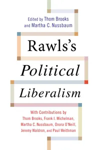 Rawls's Political Liberalism_cover