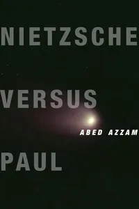 Nietzsche Versus Paul_cover