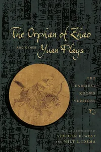 The Orphan of Zhao and Other Yuan Plays_cover
