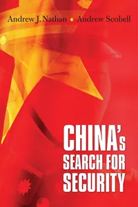 China's Search for Security_cover