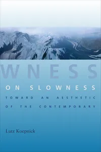 On Slowness_cover