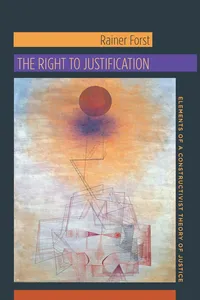 The Right to Justification_cover